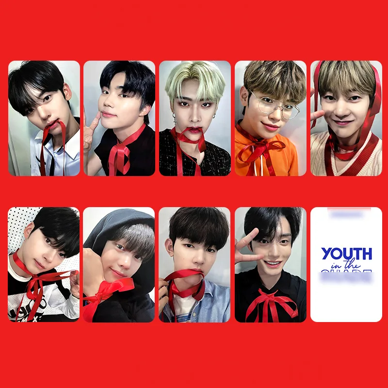 5 шт./компл. ZB1 Idol Boy Group новая серия фотокарточек Ricky ZHANGHAO Hanbin MATTHEW KIMTAERAE YUJIN HD печать