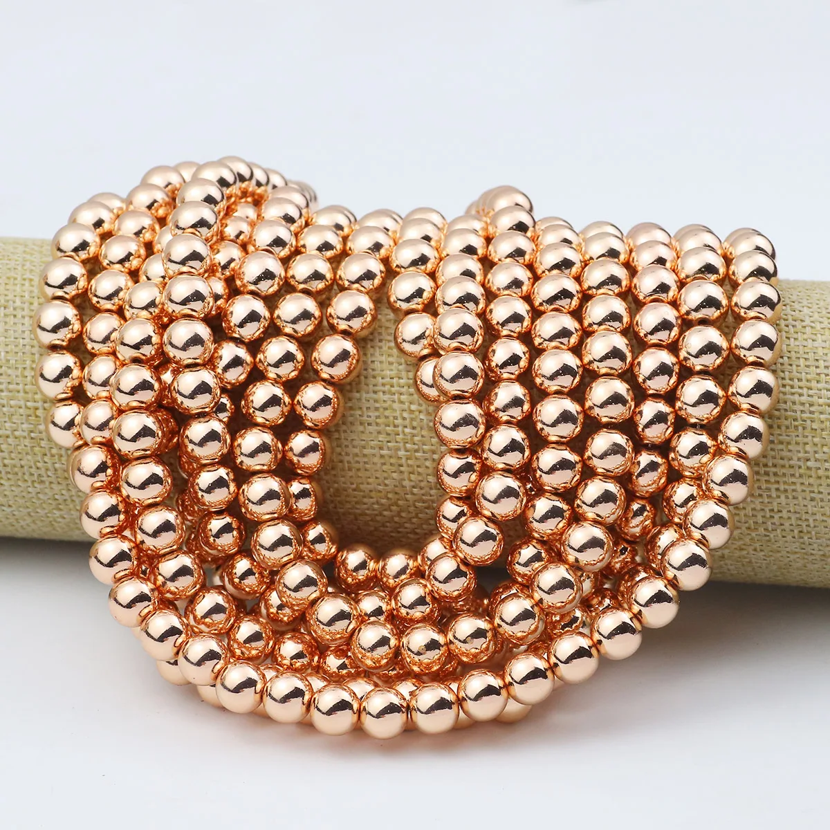 Черные гематитовые бусины YHBZRET 2-10 мм