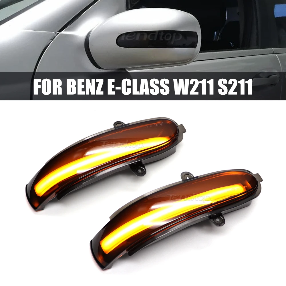 

Sequential Rearview Mirror Lamp Turn Signal Light For Mercedes Benz E Class W211 S211 2002 2003 2004 2005 2006 2007 G Class W463