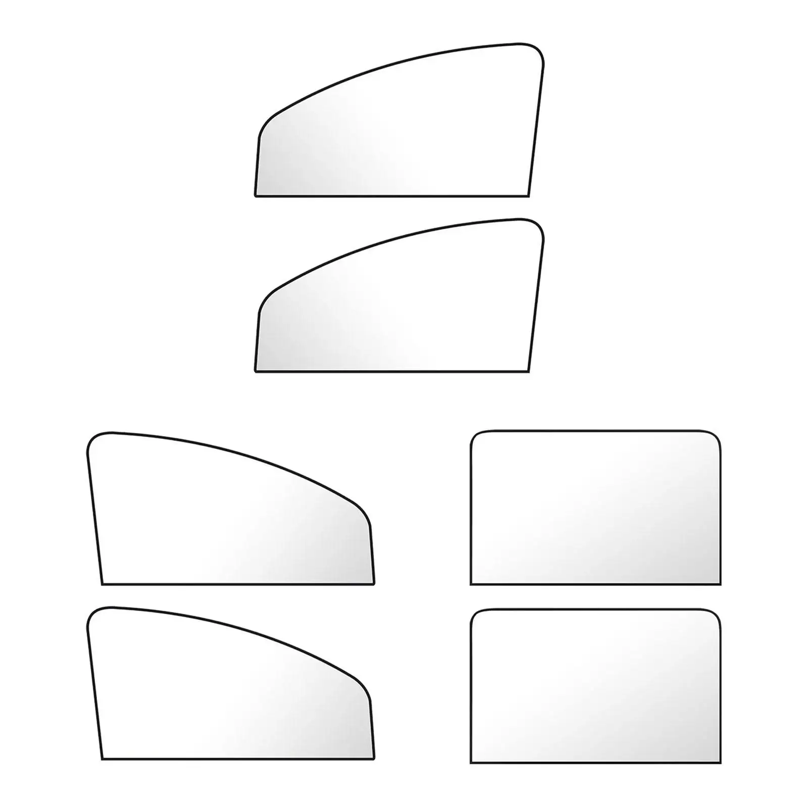 2 шт. автомобильный солнцезащитный козырек летняя универсальная сменная одежда