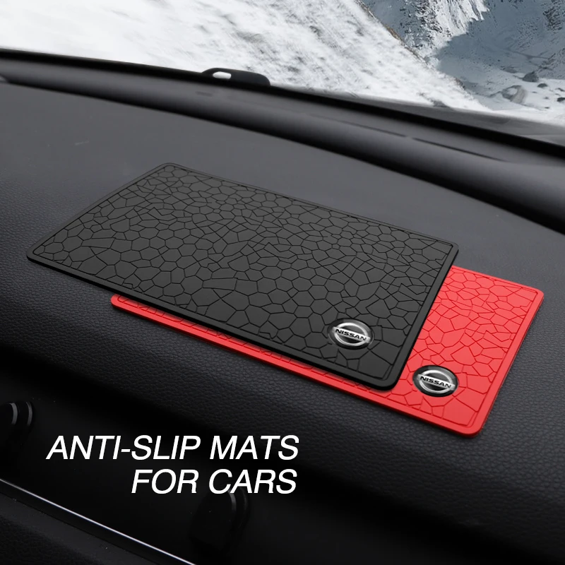 Автомобильный Стайлинг Противоскользящий коврик для телефона из ПВХ