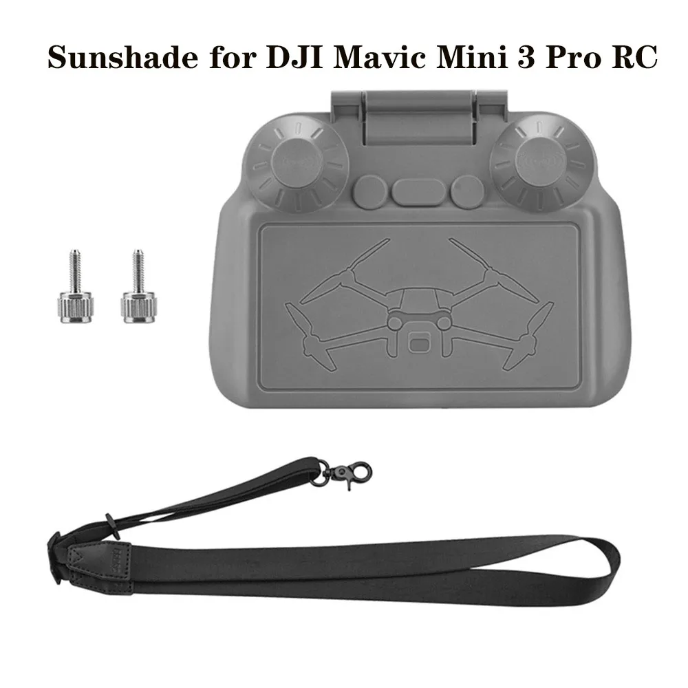 

Foldable RC with Screen Remote Control Sunshade Accessories for DJI Mini 3 Pro RC Remote Controller