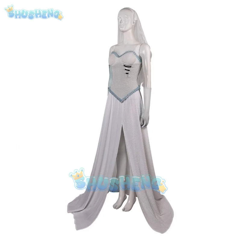 Эмили Косплей свадебная одежда фильм труп платье невесты Маскировка наряды