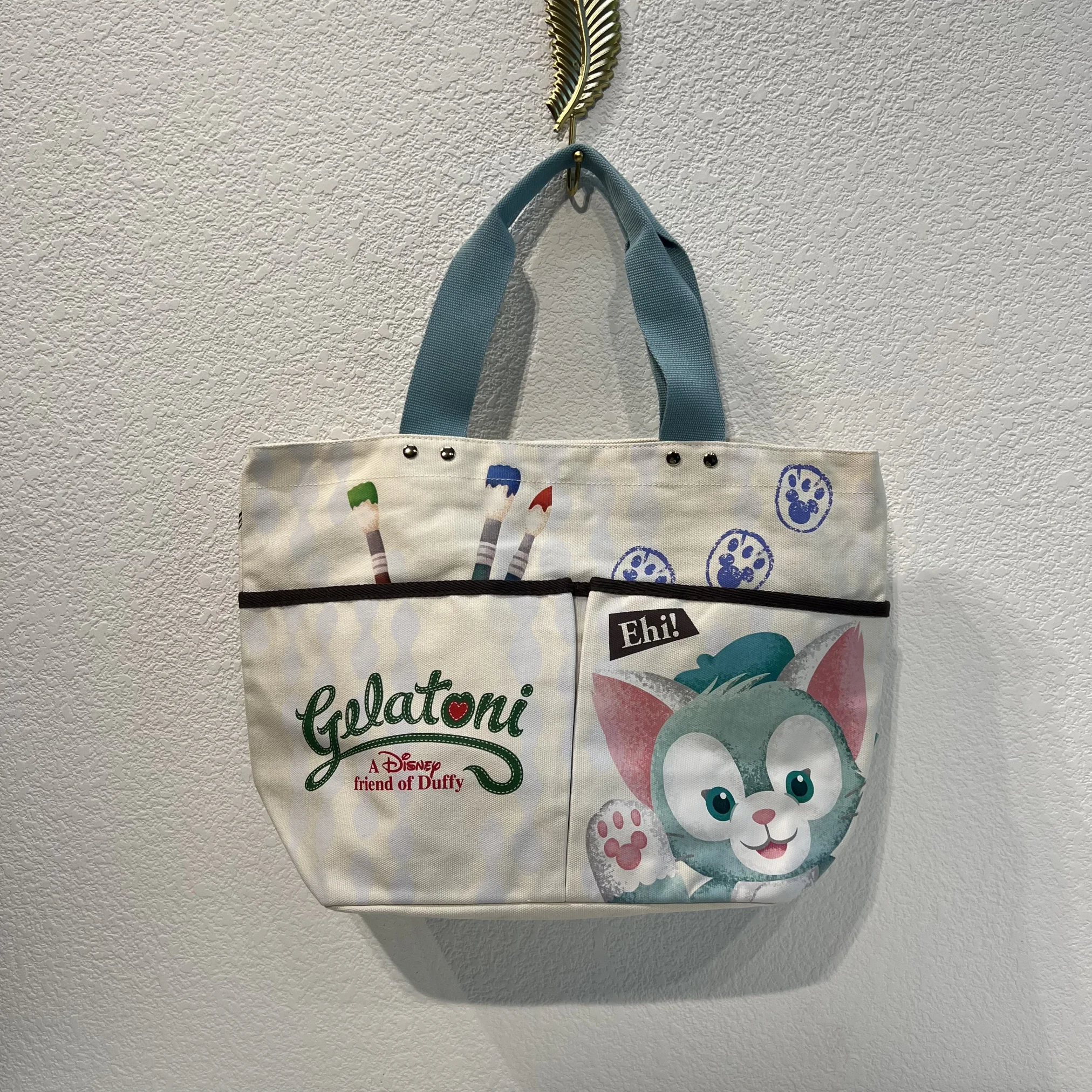 Токио Дисней Высококачественная сумка Duffy Bear StellaLou Canvas большая вместительная для