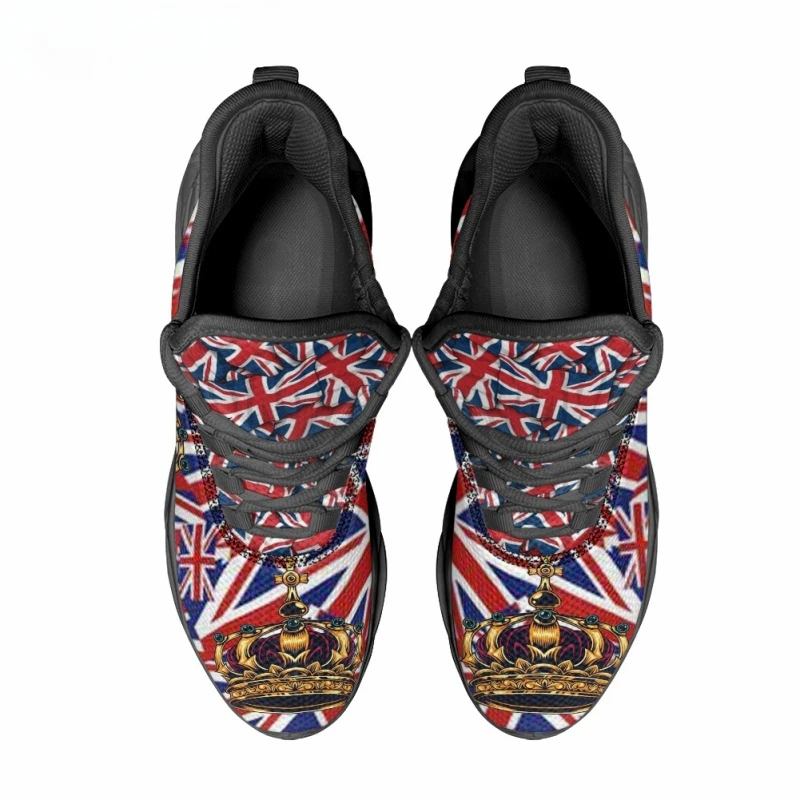 Женские уличные модные туфли Doginthehole на плоской подошве художественный дизайн Union