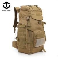 outdoor mountain backpack 60l tactical military backpack camping rucksack large waterproof backpack camouflage hiking bag