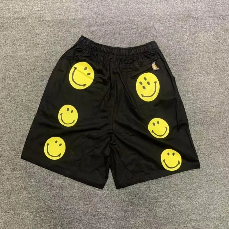 

KAPITAL Oversized Shorts Street Fashion Smiley Print Men Women 1:1 Kapital Shorts