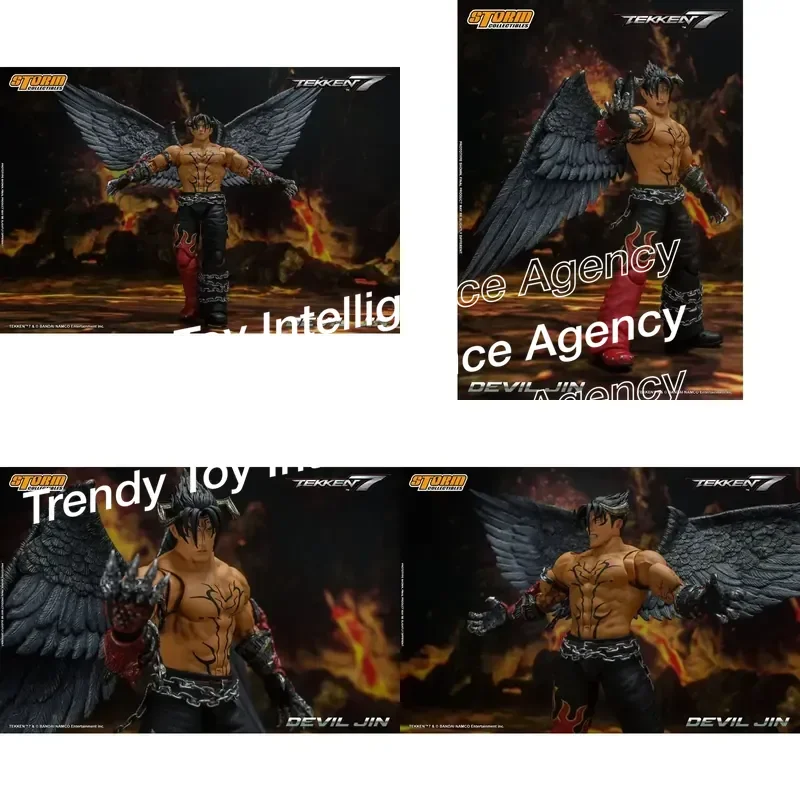 Фото Коллекционная фигурка Storm Toys BNTK05 DEVIL JIN Tekken 7 в масштабе 1/12, модель для декора №1