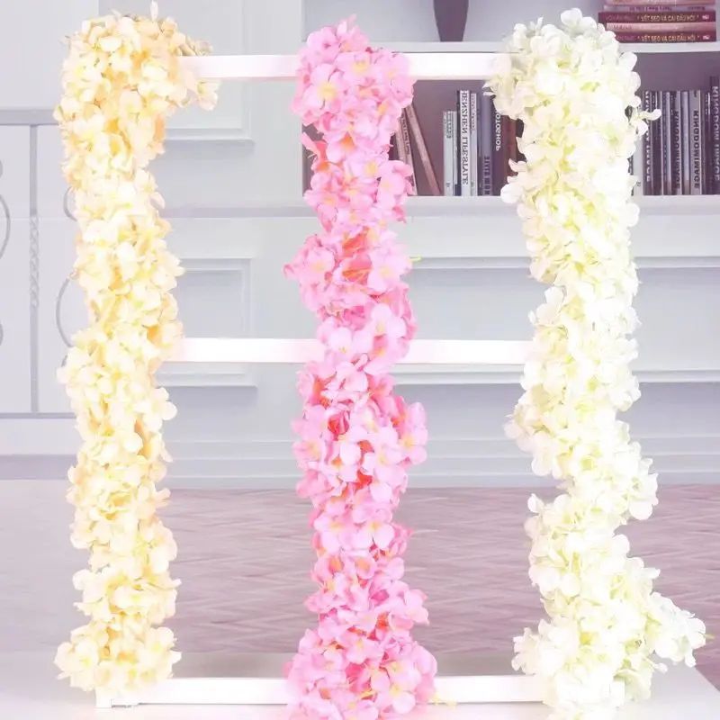 

Artificial Hydrangea, Violet, Wisteria, Cattleya, Fake Flower, Rattan, Wedding Flower, Flower, Rattan, Decorative Flower String