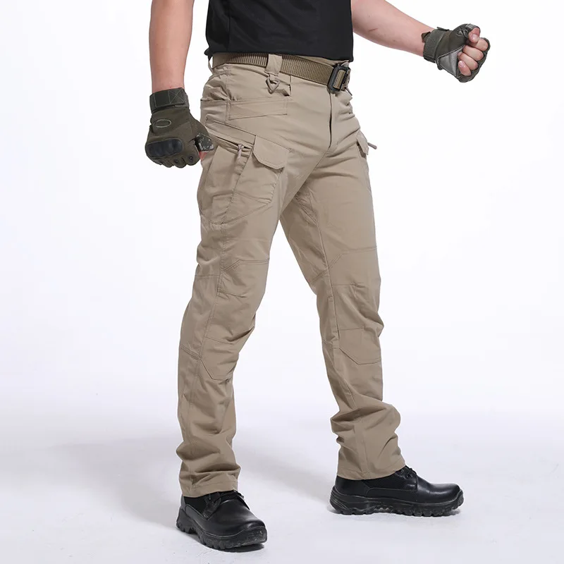 

Мужские брюки-карго, армейский Военный стиль, тактические брюки, мужские камуфляжные брюки для бега размера плюс, хлопковые, много карманов,...