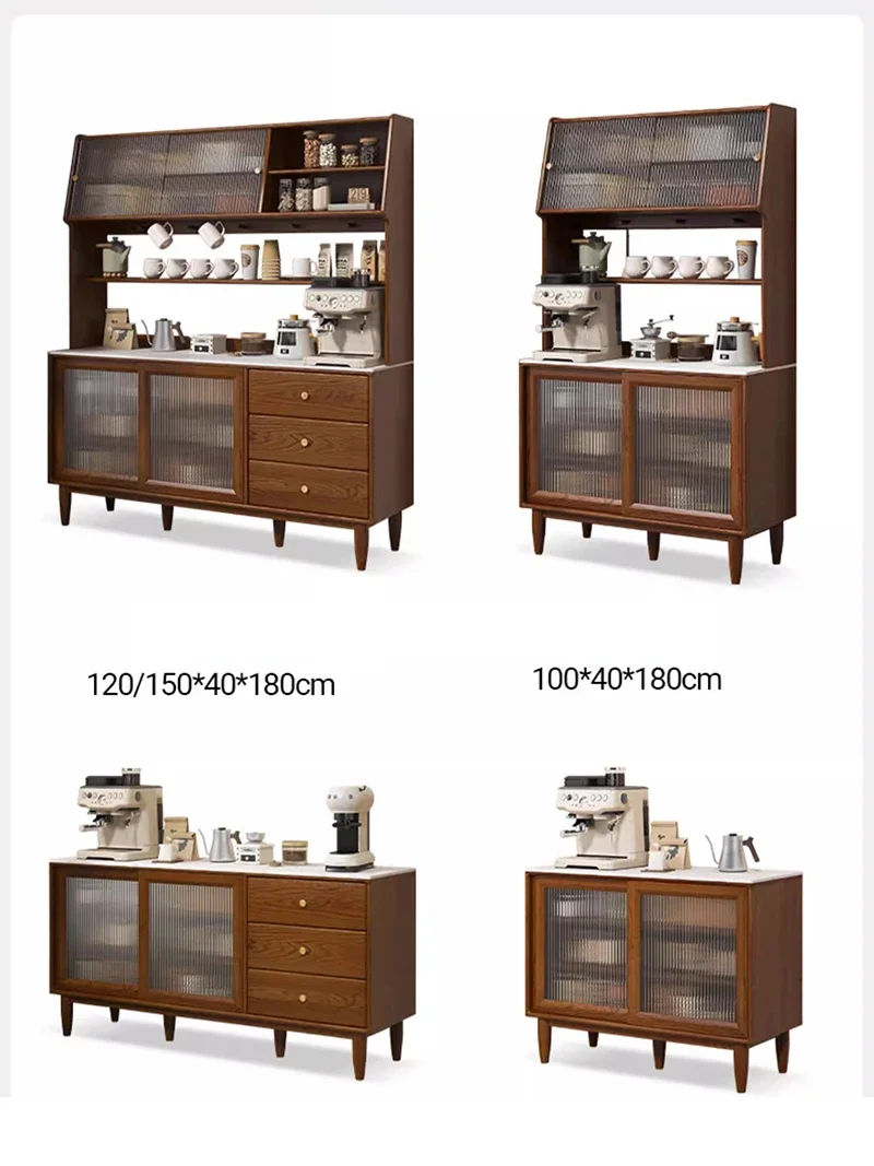 Современный дизайн винный шкаф конструкция из массива дерева буфет столовая