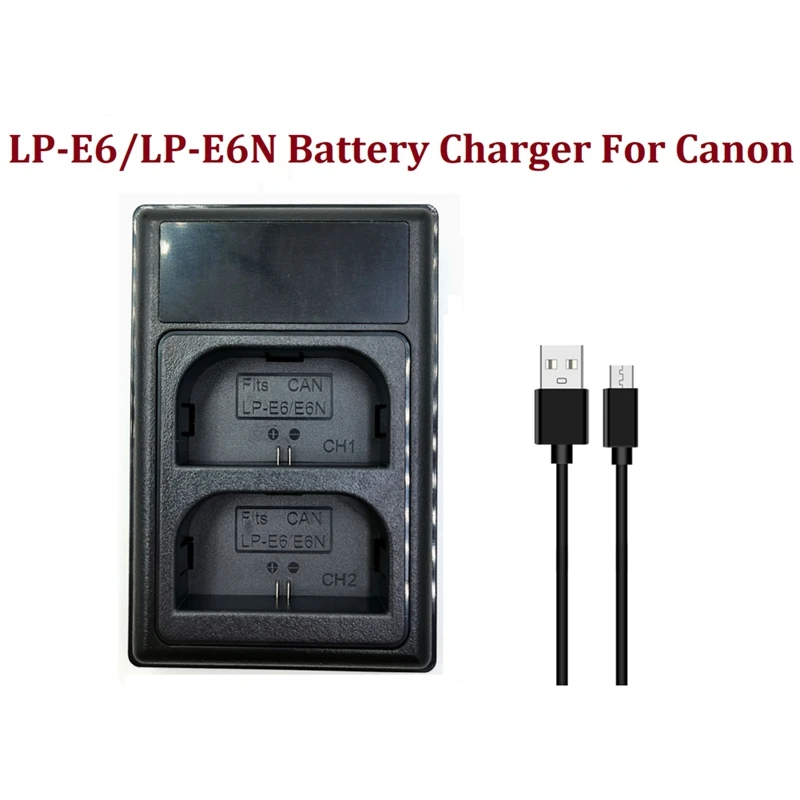 

Зарядное устройство USB для Canon EOS 5D Mark II III IV EOS 5DS 5DS R EOS 6D