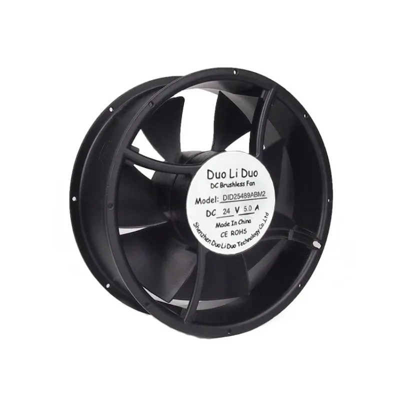 

254mm Axial Fan 10 Inch 25.4CM 254x254x89mm 25489 Large Air Volume DC 12v 24v 48v Cooling Fan