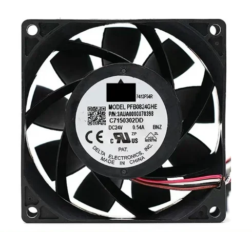 Оригинальный четырехпроводной инвертор громкости PFB0824GHE 8038, 24 В, 24 В, а, ШИМ gale, охлаждающий вентилятор