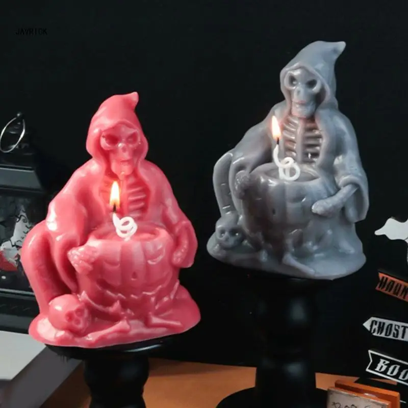 Силиконовые формы для свечей на Хэллоуин принадлежности изготовления