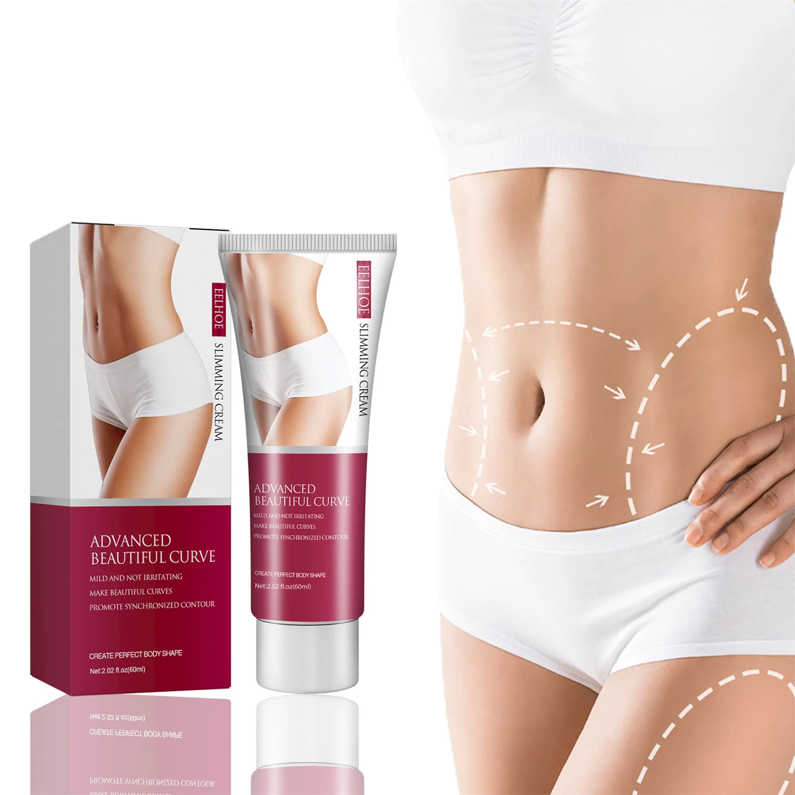 

Fast Fat Burner Slimming CreamBurn Up Cellulite Heating Cream Fast Shape & Tone Your Body Reduces The Appearance Of Cellulite