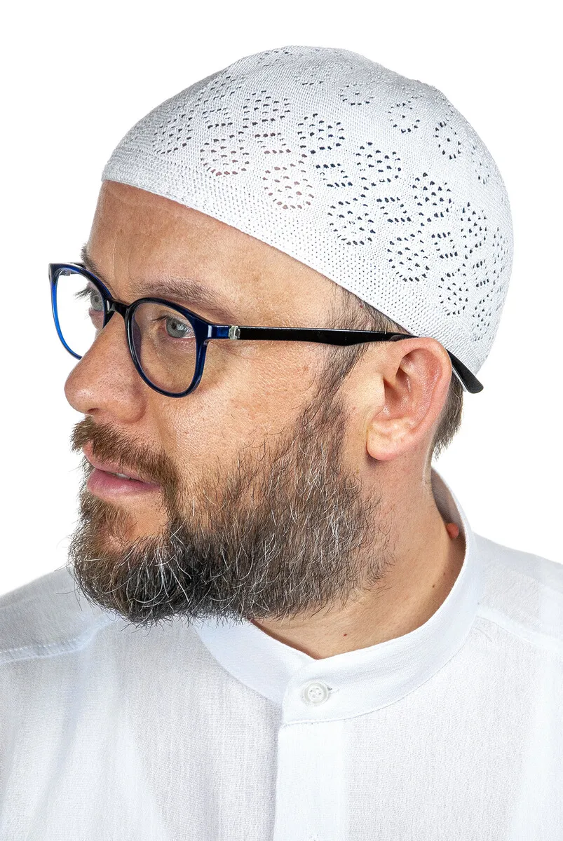 

IQRAH коралловый молитвенный череп белый 12 шт.