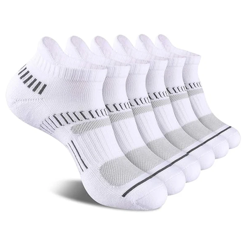 Мужские летние спортивные носки 6 пар большие размеры удобные дышащие