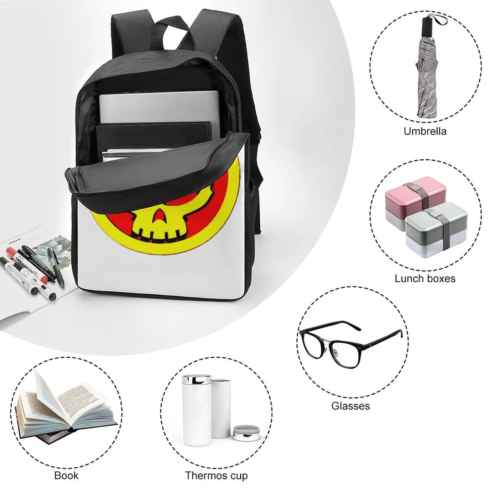 Набор 3 в 1 17 дюймов рюкзак сумка для ланча ручек Необычные классические удобные