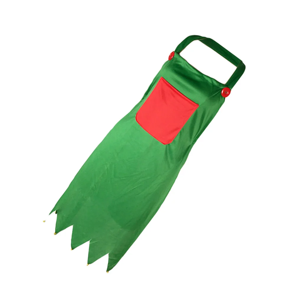 

Apron Christmas Elf Chefcostume Holiday Cooking Aprons Cosplay Kitchen Decorations Partyserver Hatdress Merry Shapedhats