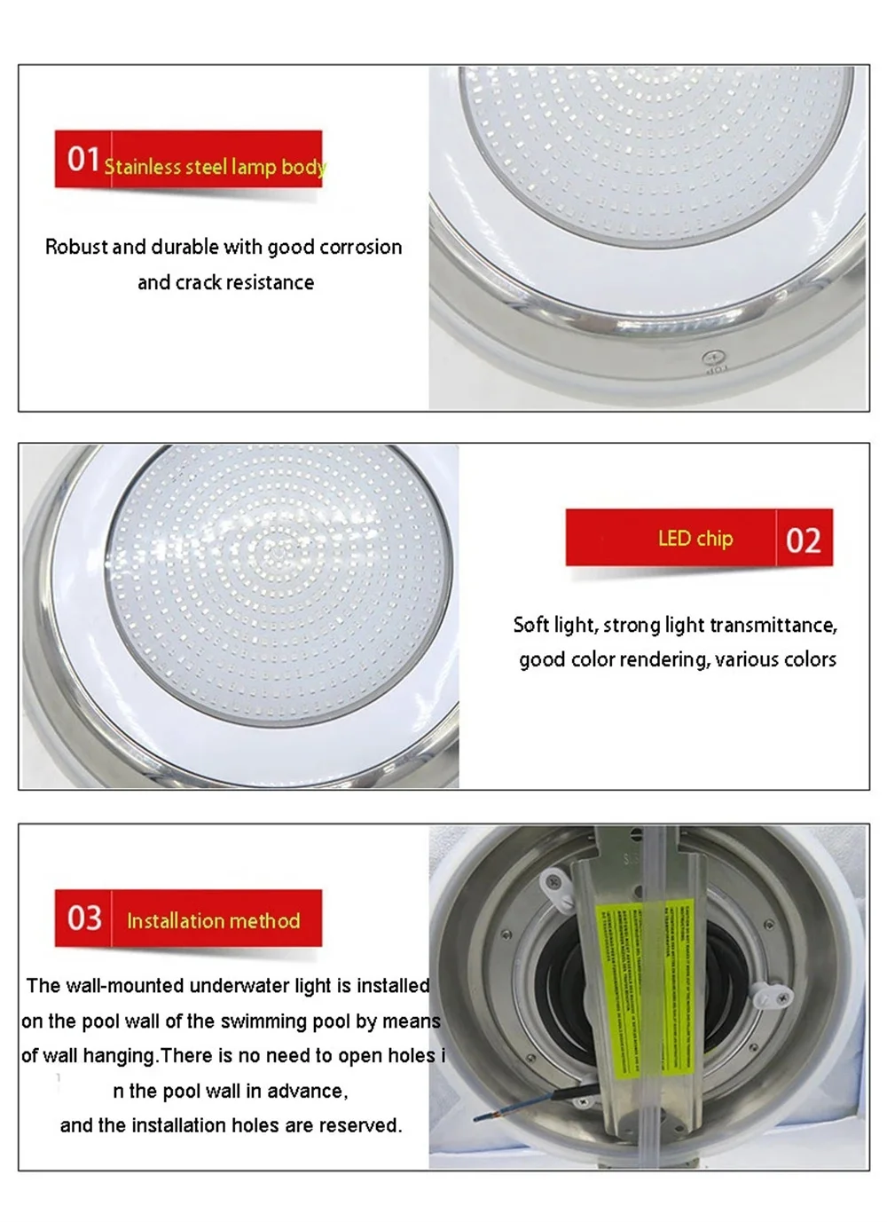 XY Pro Light RGB светодиодный светильник для бассейна