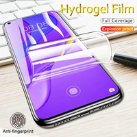 4pcs hd hydrogel film for iphone se 2020 8 plus 7 screen protector film
