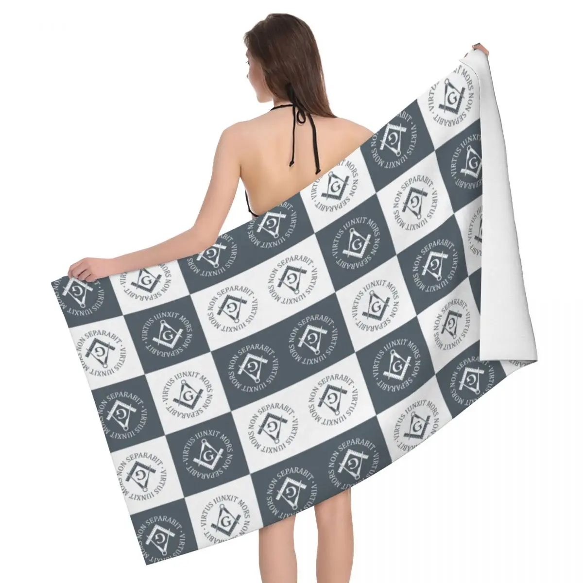 

Пляжное полотенце из микрофибры для масонской душа