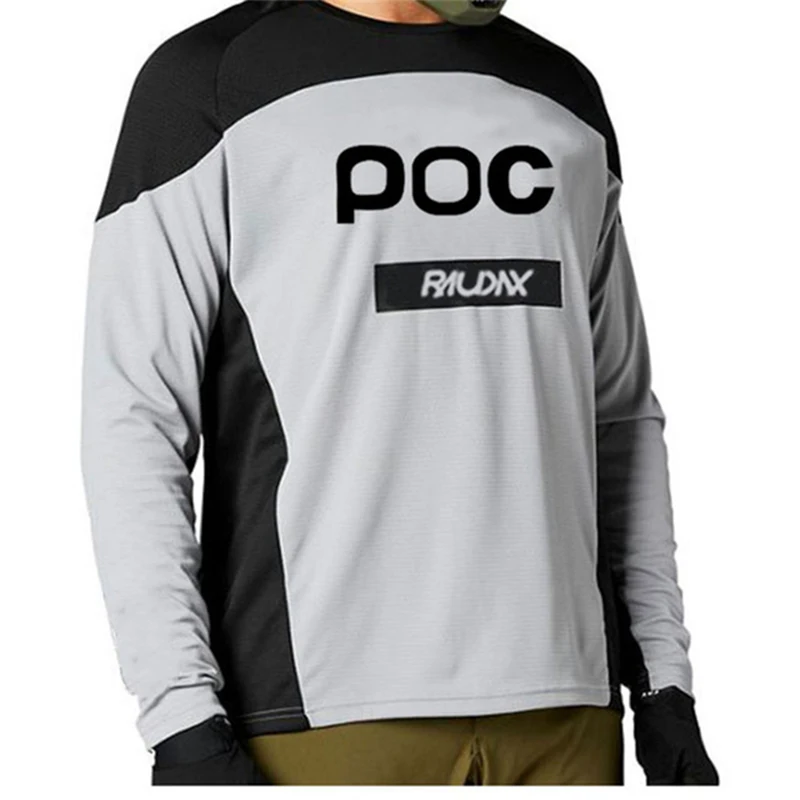 Новинка 2024 Мужская велосипедная рубашка RAUDAX POC дышащий велосипедный костюм для