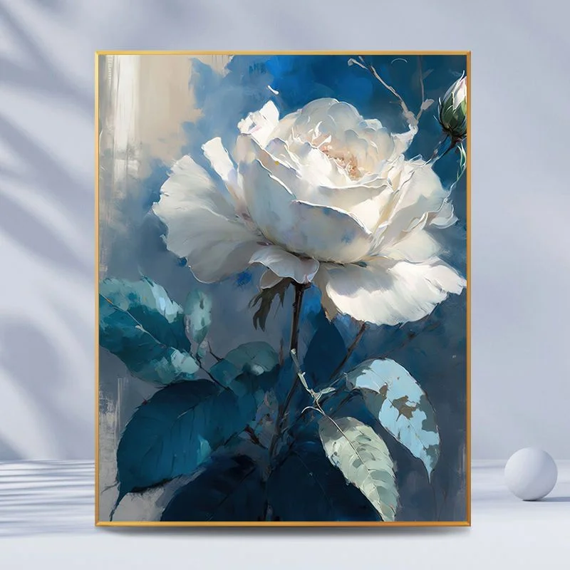 

30x40 см, большие розы, цветок, декоративная живопись, цветы, искусство рисования, раскладка для гостиной, спальни, настенная роспись, настенный художественный плакат