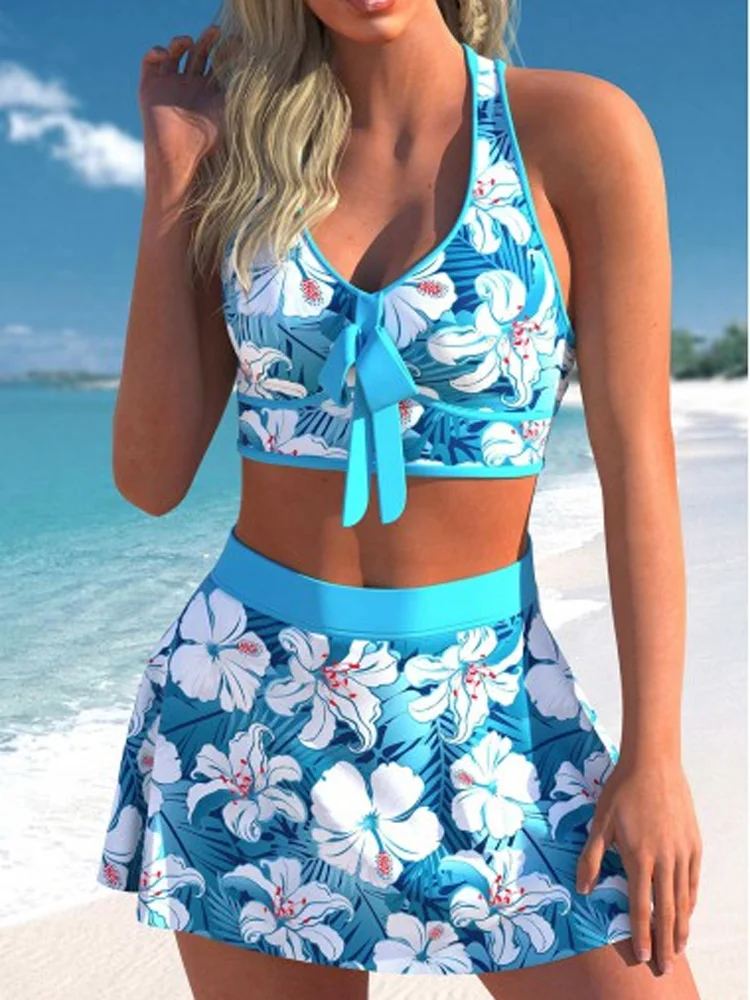 

2022 Sexy Plus Size 5XL Bikinis Set Print Bikini Summer Swimsuit Female Bikinis Set Swimwear Summer Beachwear