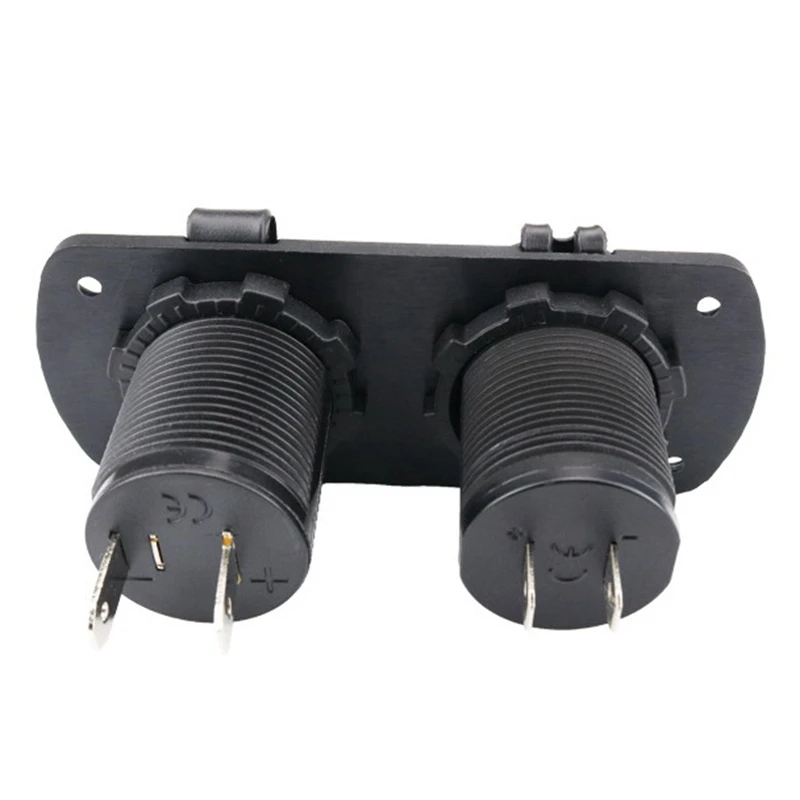 12-24 В двойная розетка USB питания стандартного напряжения адаптер панели