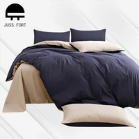 bedding set high quality skin friendly fabric brushed duvet cover bed sheet pillowcase for single double king size quilt covers