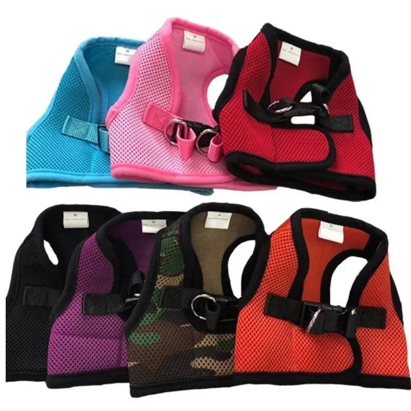 Разноцветный дышащий стильный жилет маленькая сумка-переноска для домашних