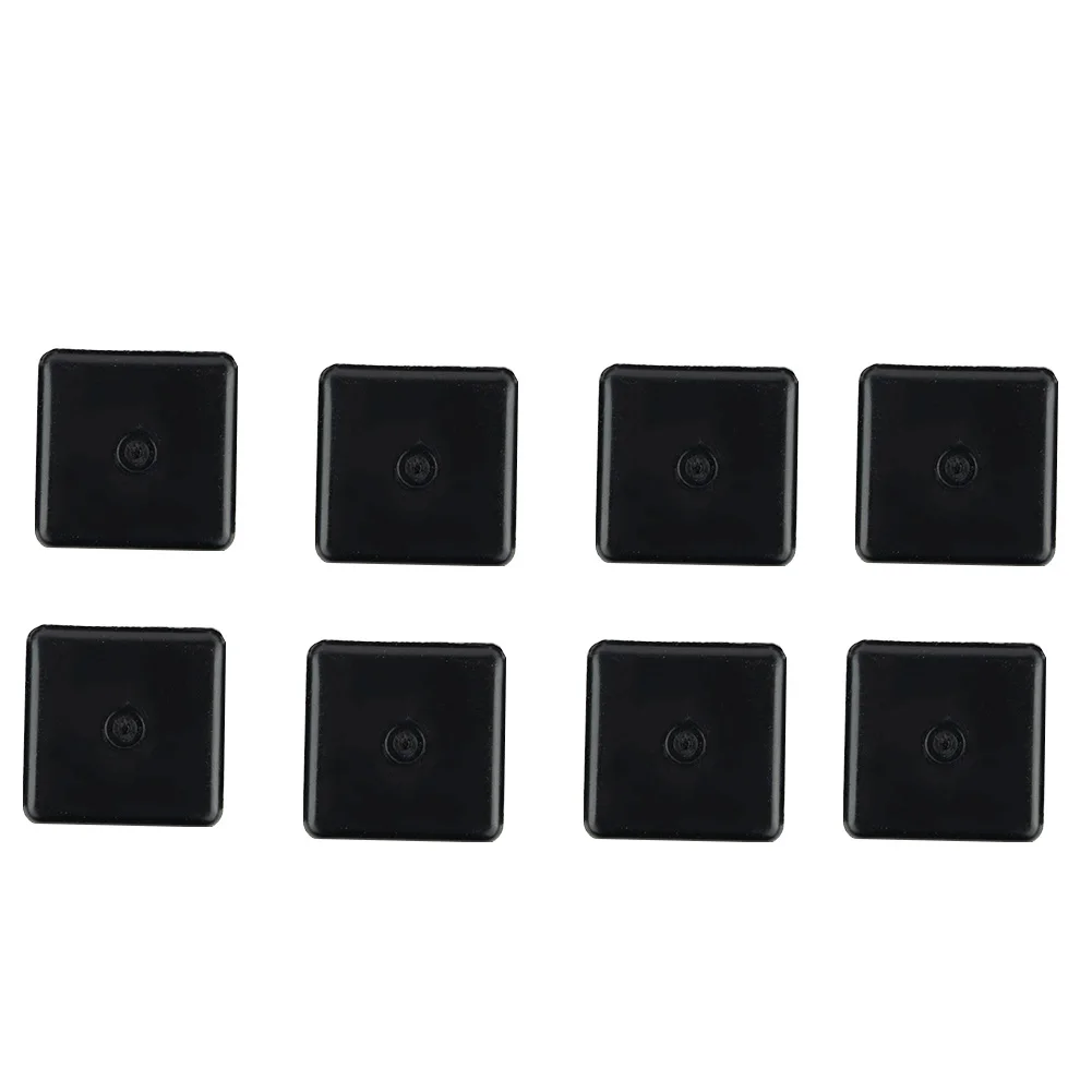 

Cover Cap End Cap 8pcs Accessories Annoying Noise Black Finish PV Profile Parts Photovoltaic System Protection