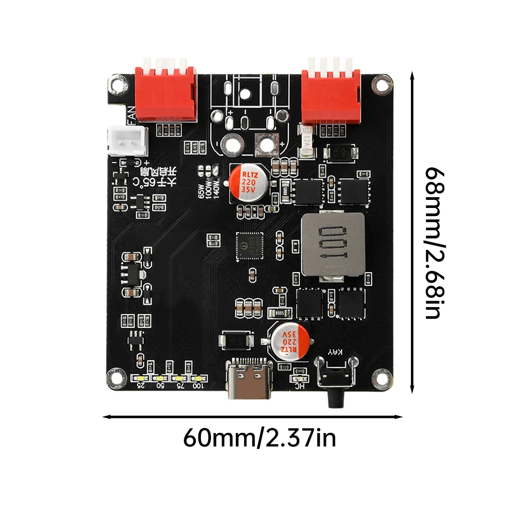 

Aideepen IP2366 140 Вт двунаправленный зарядник для литиевых батарей 2-6S