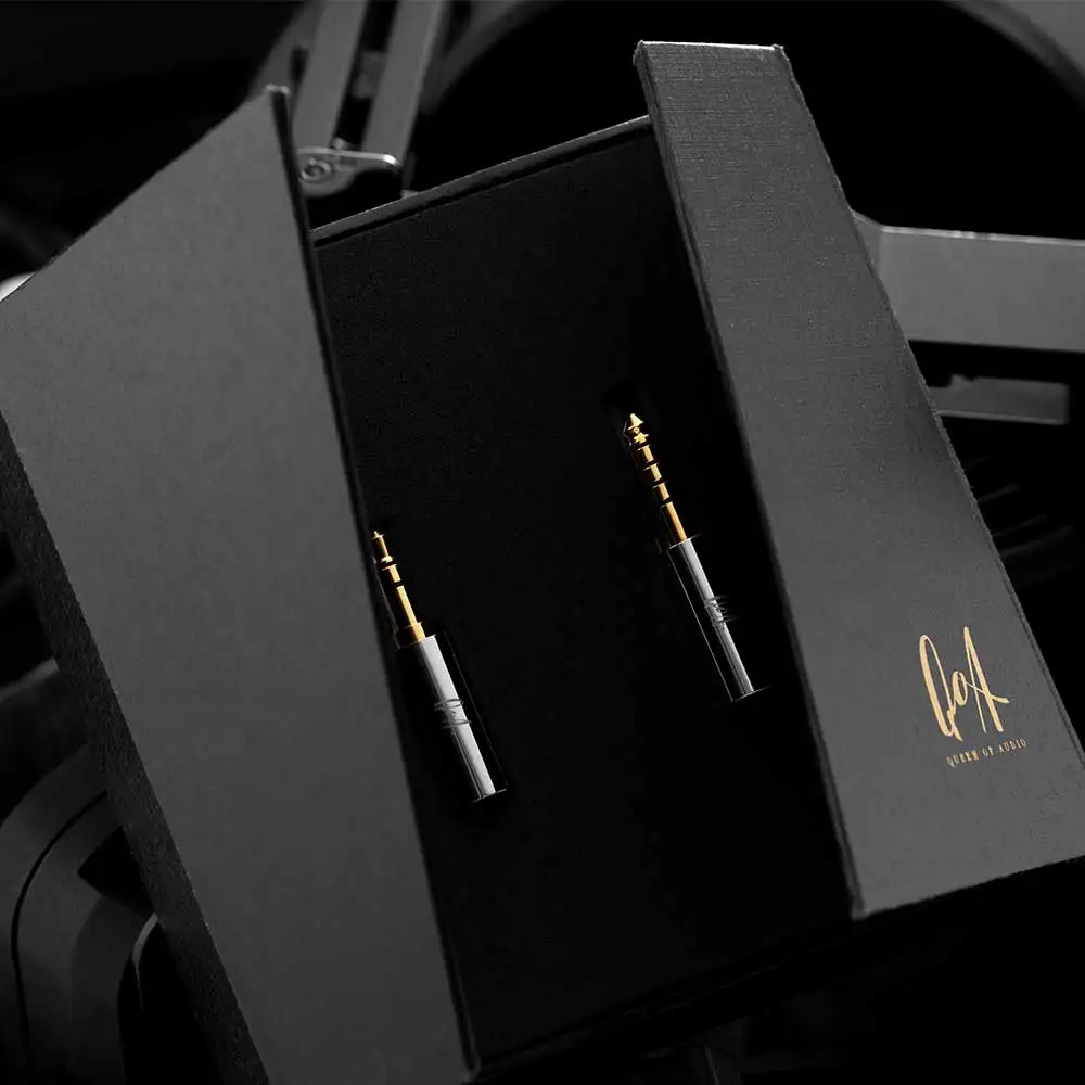 Модернизированный кабель для наушников QoA WHISKY 5N OCC медный сплав посеребренный 0 78