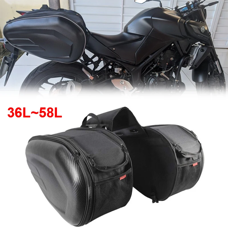 

Universal Motorcycle Helmet Travel Bags Suitcase Saddlebags Moto Waterproof Racing Race Travel Pouch Box 36-58L