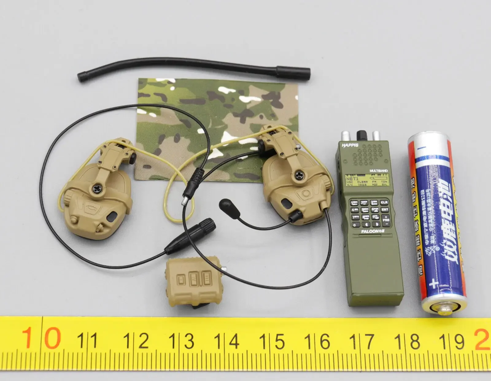 Модель коммуникатора для солдатиков масштаба ES HRT06 1/6 Для 12-дюймового лидера