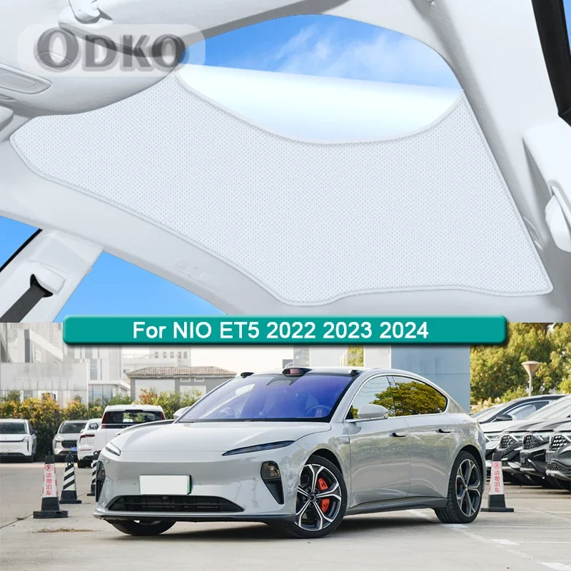 Автомобильная фотовспышка для NIO ET5 2022 2023 2024 Электростатическая Адсорбция