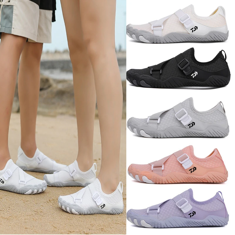 

New Daiwa Summer Outdoor Breathable Fishing Shoes Men's Summer Comfortable Quick Dry Sport Beach Fishing Wading Shoes