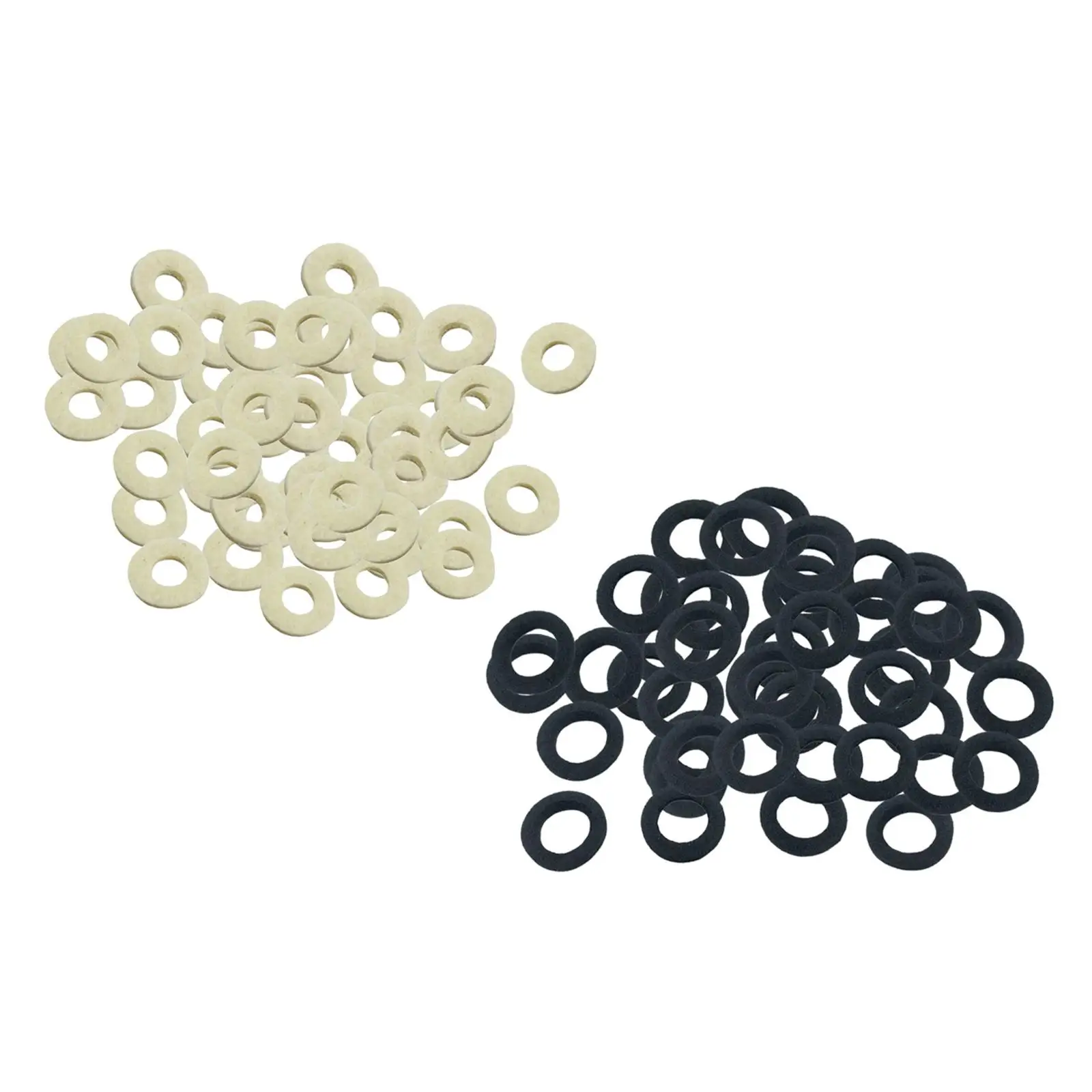 

50x trumpet type valve Felt Washers Pad Cushion Musical Instrument Accessories Replacement Durable