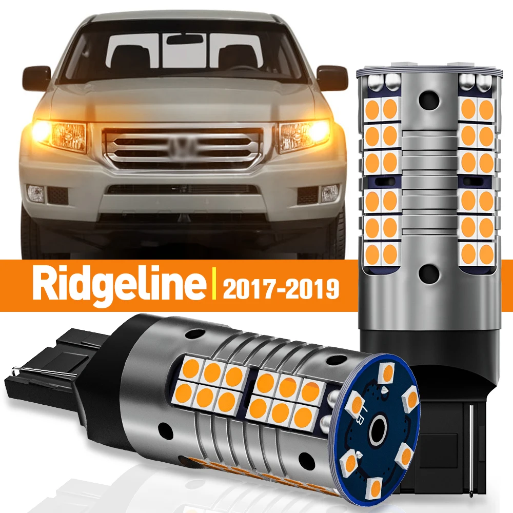 

2 шт., Светодиодные поворотники для Honda Ridgeline 2017 2018 2019
