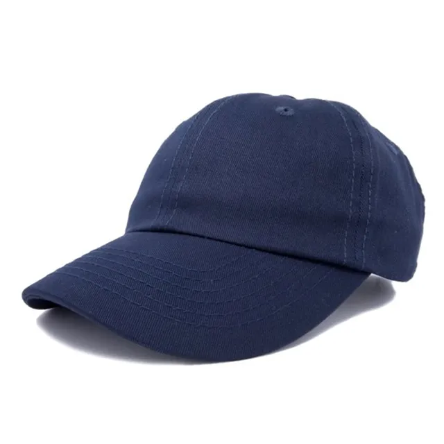 Unisex Simple Black Cap Solid Color 