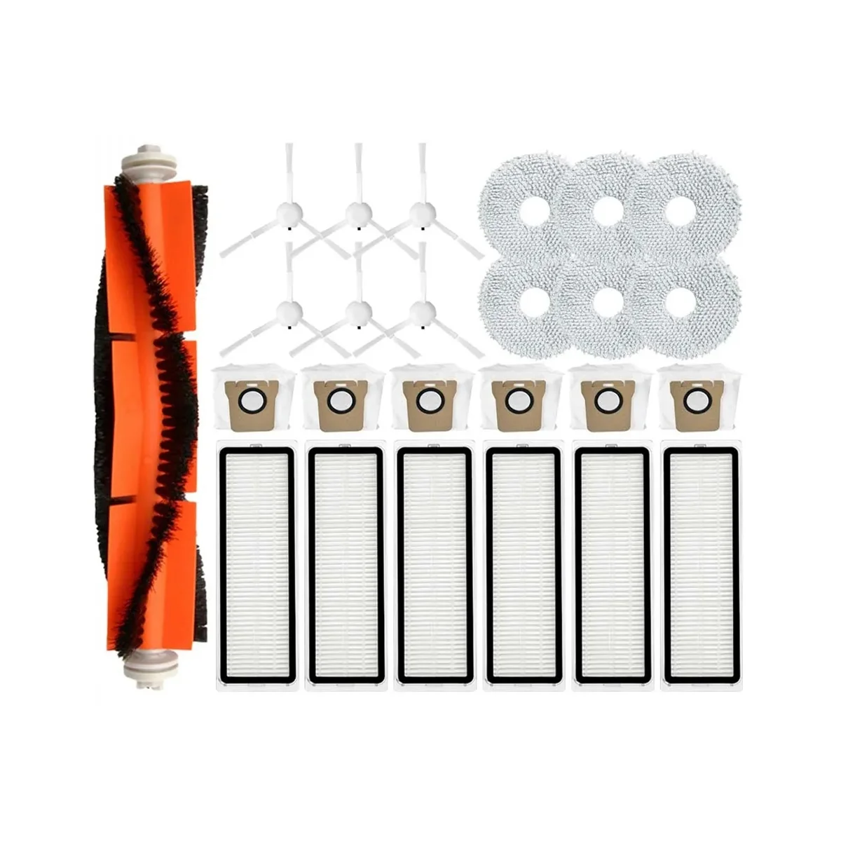 

For Dreame S10 Plus Robot Vacuums Main Side Brush Hepa Filter Mop Cloths Dust Bag Spare Part Replacement Accessory