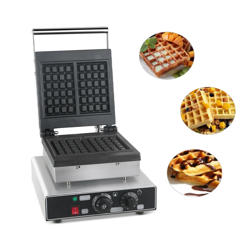

Waffle Makers Machine Commercial Waffle Making Machines Heavy Duty Square Waffles Baker