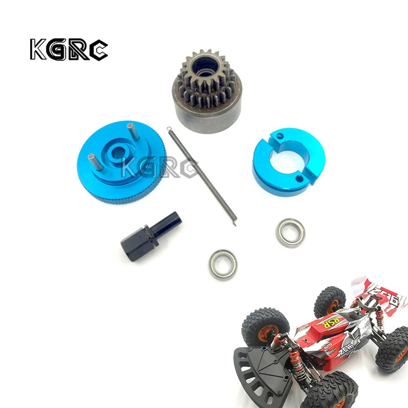 

1Set Complete Flywheel Clutch bell 16T & Shoes Spring Ball Bearings 5x10x4 mm Nitro Engine Parts For HSP 1/10 Buggy Truck Truggy