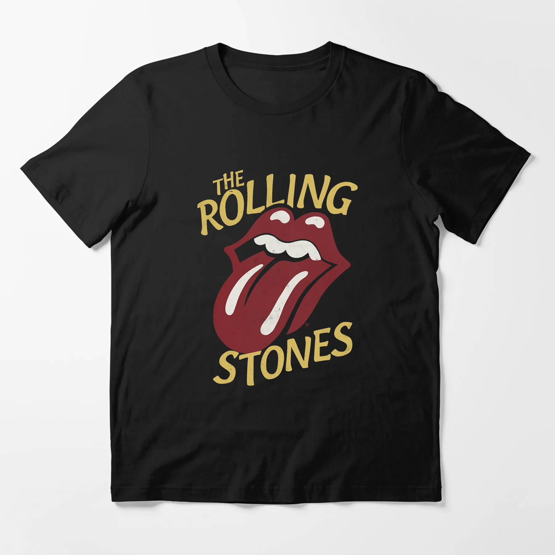

Amazing Tees Male T Shirt Casual Oversized Vintage Type Tongue The Rolling Stones Essential T-shirt Men T-shirts Graphic S-3XL