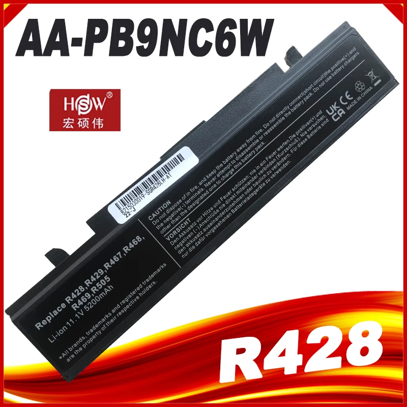 

Battery For SamSung 300E4A 300V3A 300V4A 300V5A 305V4A 305V5A 355V4C Series AA-PB9NC5B,AA-PB9NC6B,AA-PB9NS6B,AA-PL9NC2B