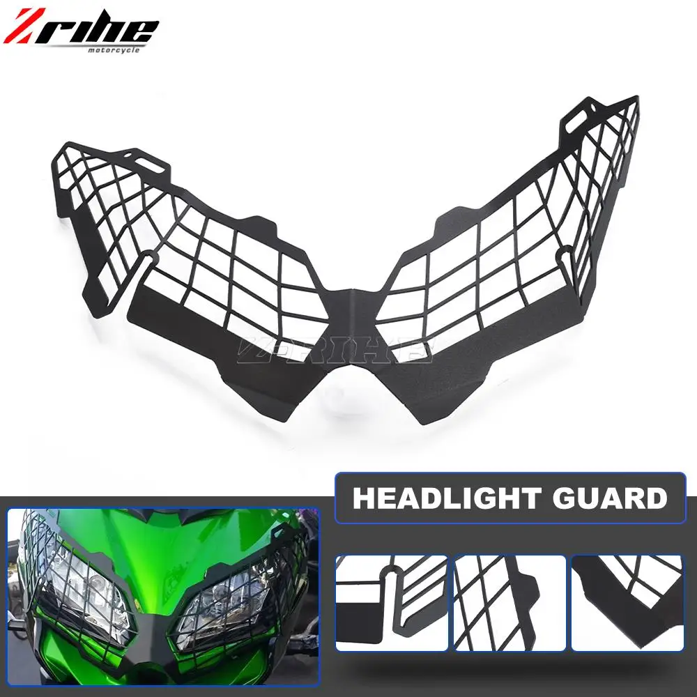 

For Kawasaki VERSYS 650 2015-2021 Motorcycle Headlight Protection Guard Protector Cover Versys650 2020 2019 2018 2017 2016