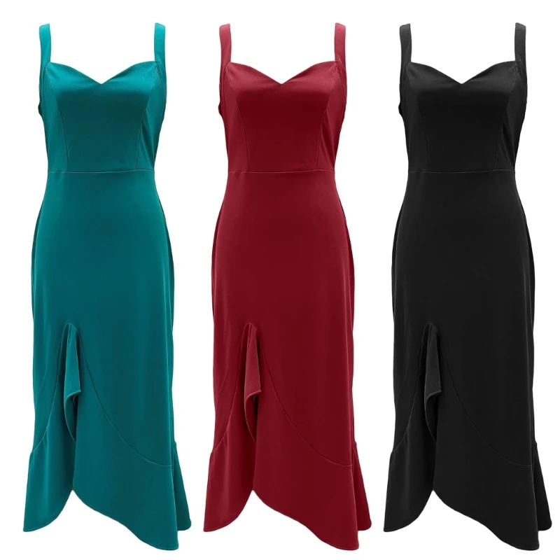 

Women Summer Casual Dress Fashion Slit Dresses Maxi Dress Party Formal Dresses